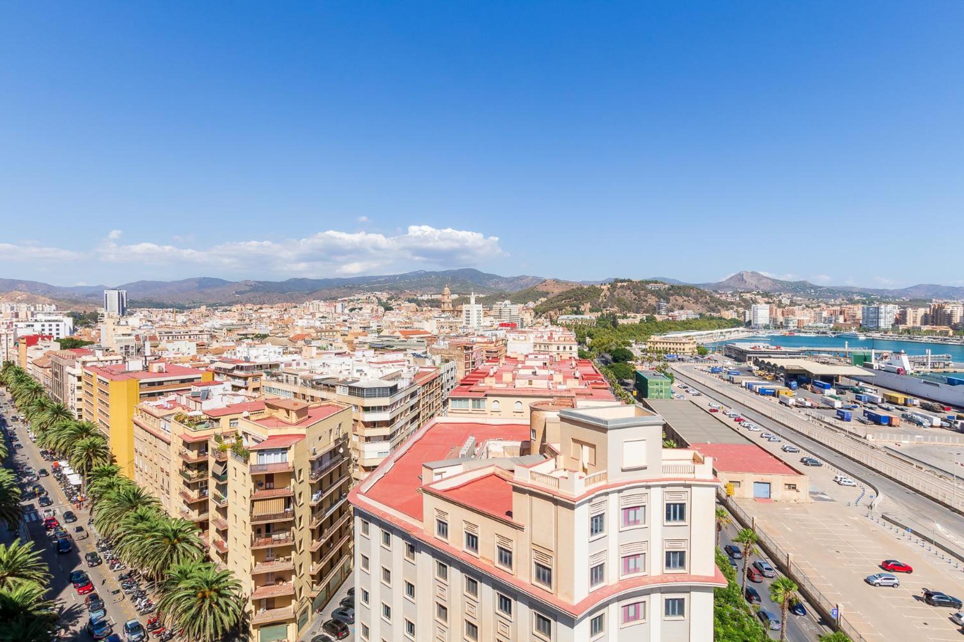 Apt Alameda De Colon Solo Familias Málaga Extérieur photo